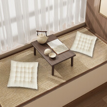 Cojín de asiento cuadrado acolchado con airbag de 45x45 cm.