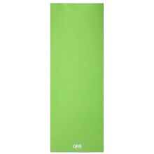 Grønn yogamatte, sklisikker, miljøvennlig, 6 mm tykk