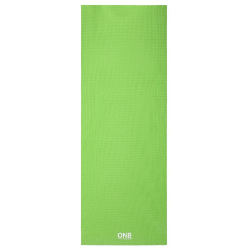 Green Yoga Mat, Non-Slip, Eco-Friendly, 6mm Thick