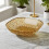 Luxurious Transparent Fruit & Dinner Plates – Food-Grade PET, Stackable, Durable, for Home, Candy, Nuts – Compatible with Modern Tableware 1