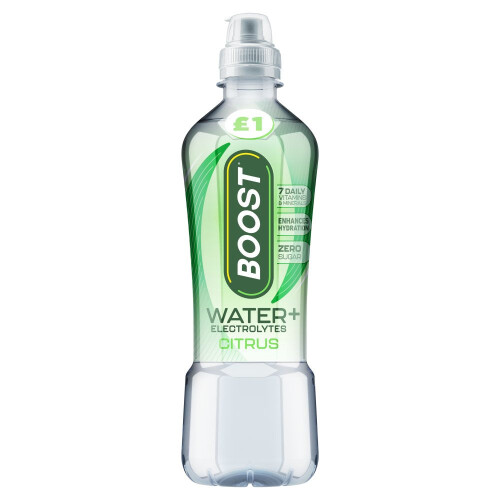 Boost Boost Water Electrolytes Citrus 500ml (Pack of 12)