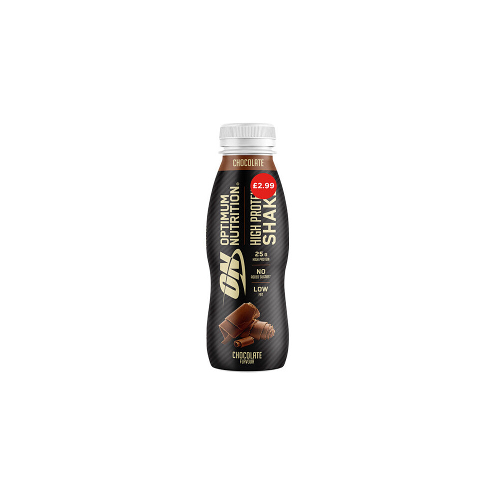 Optimum Nutrition High Protein Shake Choc 330Ml (Pack Of 6)