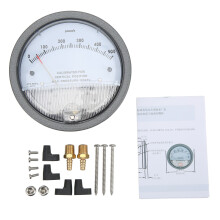 Medidor de detecção de pressão inteligente para sistemas HVAC e industriais, manômetro diferencial com design simples e ângulo de visão sem