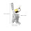 2Sets Silver Metal Gate Lock with Automatic Latch for Fence Door 2