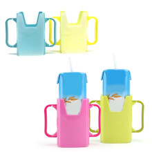 Porte-boîte à jus télescopique réglable pour bébé et enfant