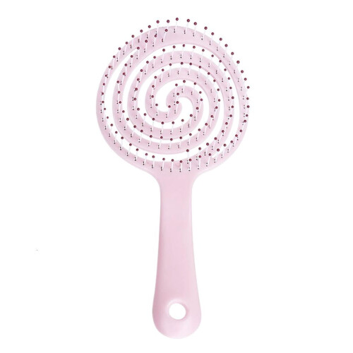 Escova de cabelo ventilada com função antiestática para massagem do couro cabeludo