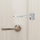 2Sets Silver Metal Gate Lock with Automatic Latch for Fence Door 9