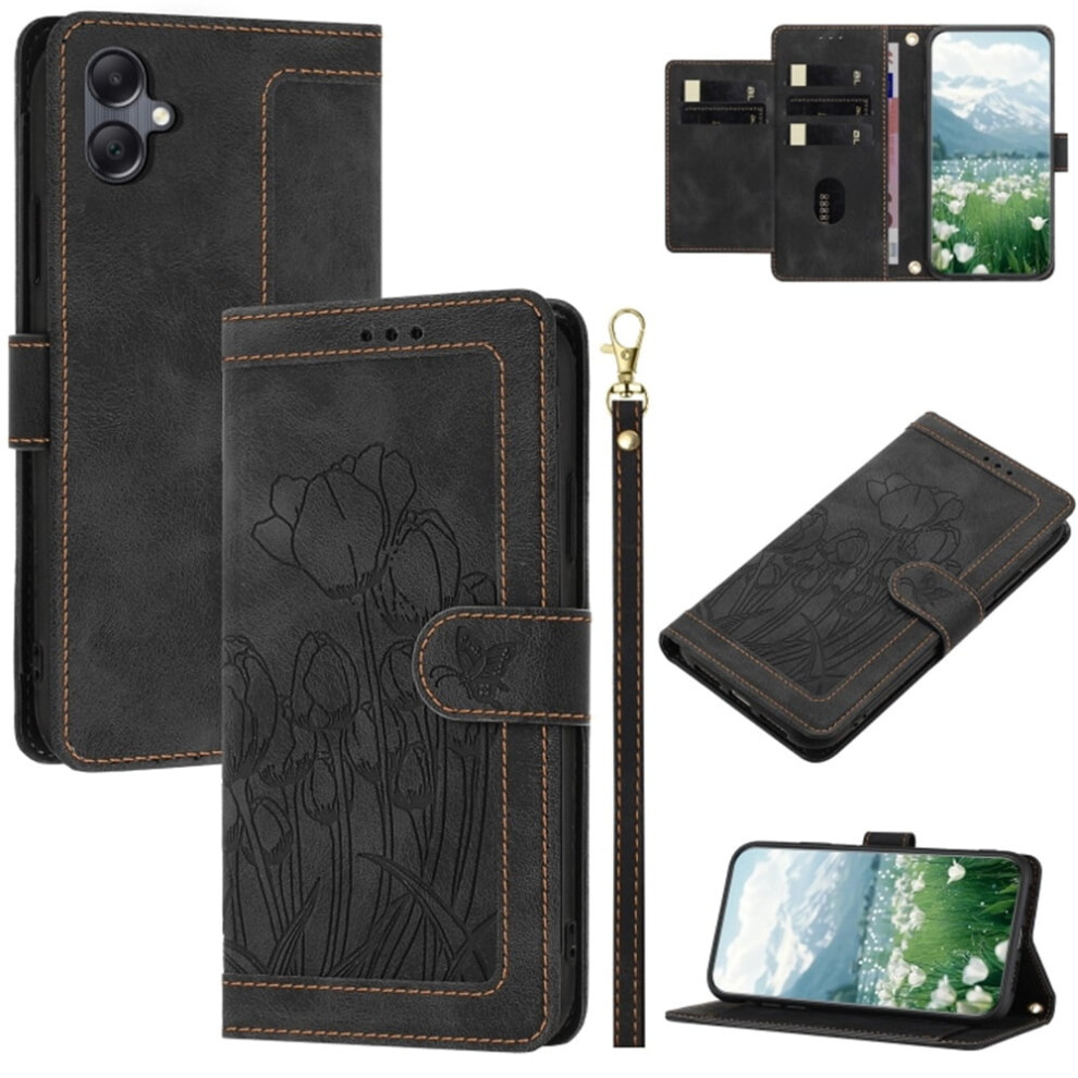 Leather Flip Wallet Case For Samsung Galaxy A05 Â Tulip 9165521196524