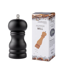 Solid Wood Pepper Grinder Manual Tool for Pepper and Sichuan Pepper - Durable, Stylish Kitchen Seasoning Grinder, Easy Control for Fresh Spices