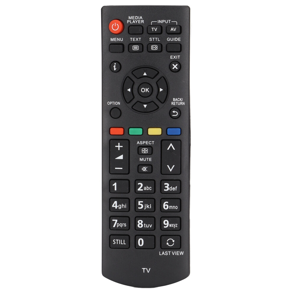 Original Remote Control For Panasonic Tv, No Need Any Set Up Ir Remote Control, Replacement Remote Control Fits For Panasonic Viera, Easy To Operate 9071309141054