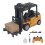 2-in-1Remote Control Construction Vehicle, Realistic Features: Spray, Light, and Horn with Dynamic Effects, 2.4Ghz Anti-interference System, Remote 1