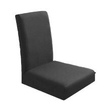 Housses de chaises de salle à manger, housses de chaises extensibles universelles en tissu doux et respirant, faciles à installer, pour cuisines,