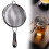 Tea Strainer Mesh Filter with Ceramic Handle Stainless Steel Fine Mesh Tea Infuser Accessory(Diameter 2.91 inches) 1