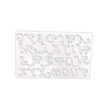 Metal Letter Dies for Card Making, Scrapbooking & DIY Paper Crafts – Compatible with Most Die Cutting Machines