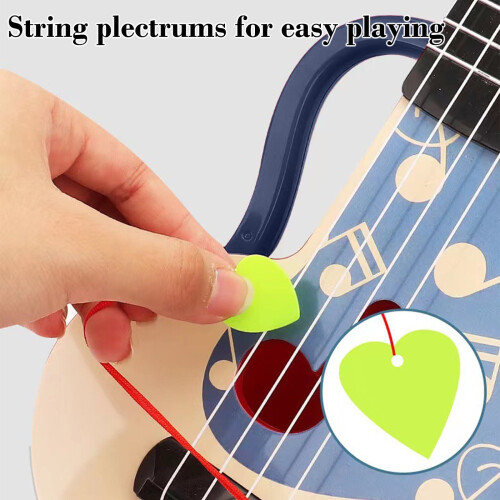 Lasten lelu Ukulele Mini kitara Opetus-soitin