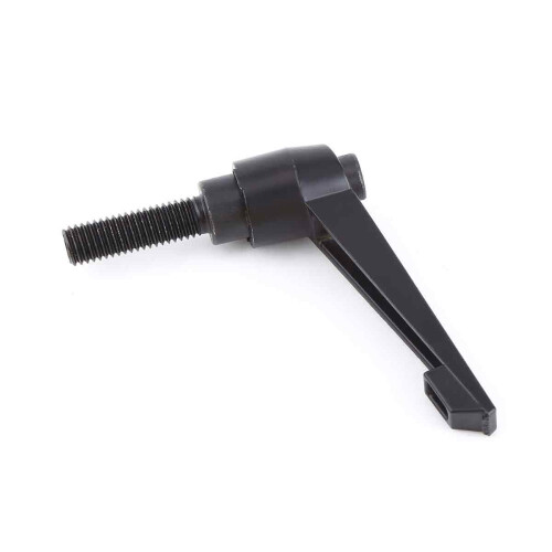 Push Button Ratchet for Machine Tools, High Precision with Durable Steel Construction and Rust Protection, Adjustable Clamping Lever with Comfortable