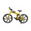 DIY Assembly Mini Alloy Bicycle Model, Adjustable Stand Support with Handlebar Turns Left Right Functionality, Interactive Toy for Children Aged 1