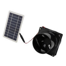 Voliera per Polli Casetta per Animali Ventilatore Solare di Scarico da 10W 12V per Tubi Circolari