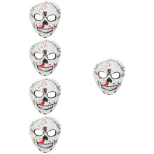 5Pcs Multi Color Skull Masks PU Halloween Cosplay Party Masks