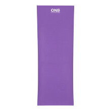 Yogamatte, rutschfest, lila, 6 mm dick