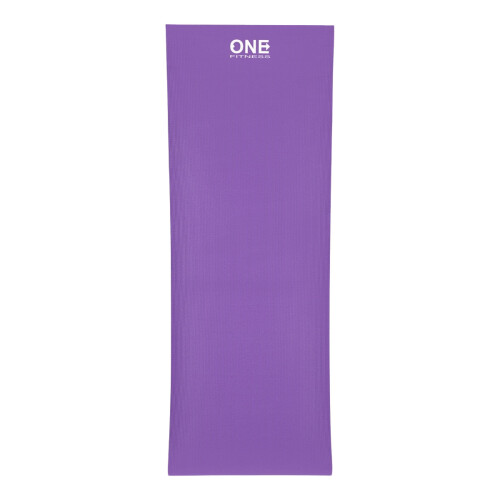 Yogamat, antislip, paars, 6 mm dik