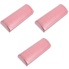 3Pcs Pink Eyewear Protector Compact Sunglasses Storage Case