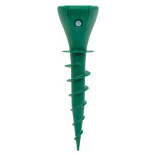 Electronic Vibration Pest Repeller, Waterproof Solar Powered Mole Repellent with Ultrasonic Technology and Easy Installation, Noiseless Design for