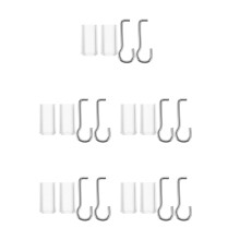 5Sets Lightweight Transparent Wand Hook Replacement for Mini Blinds
