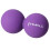 Violette dubbele massagebal - Verlicht spierspanning 1