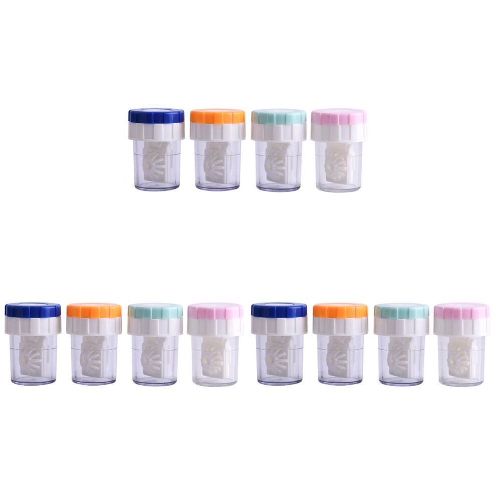 12Pcs Lenses Cleaner for Contact Lens Daily Care Portable