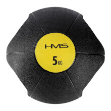 Medizinball 5kg - Rutschfester Griff, langlebig