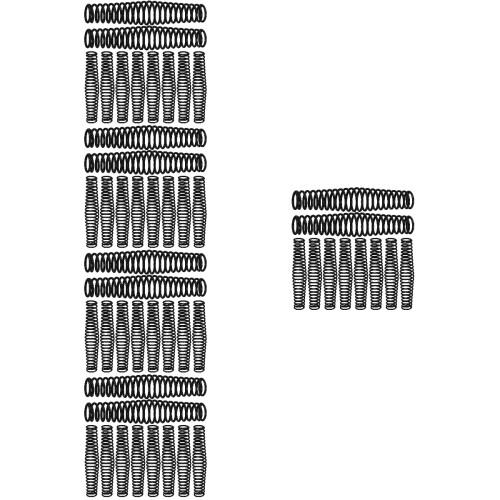 50Pcs Steel Replacement Springs for Pruning Shears Easy Install Black