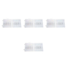 4Sets White Acrylic Paint Pens Double-End Art Markers for DIY Painting