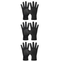 3Paare Fahrradhandschuhe Rutschfest Winddicht Touchscreen