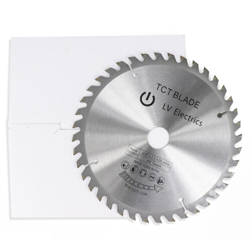 Disco de serra circular TCT de 8 polegadas para cortes em geral, com pontas de carboneto duráveis e disco de corte de alto desempenho com 60 dentes,
