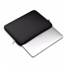 Water Resistant Laptop Sleeve with Slim and Lightweight Design, Neoprene Material Shock Absorbing Case for11-15.6Inch Devices, Fluffy Fleece Lining