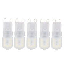 Ampoules LED G9 3W à intensité variable, blanc froid 6000K, éclairage uniforme, économie d'énergie, allumage instantané, technologie