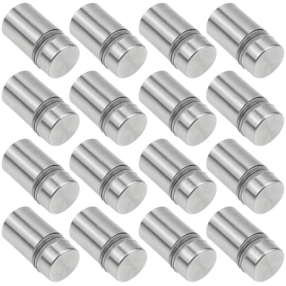 Modern Style Sign Standoff Screws For Glass Standoffs Display, Stainless Steel Wall Mount Hardware With Spacer Washer Easy To Install For Signage And 9425574221605
