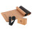 Set de yoga: tapete de corcho, bloque y correa 1
