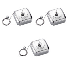 3Pcs Silver Clothes Hanging Rope Lightweight for Daily Use