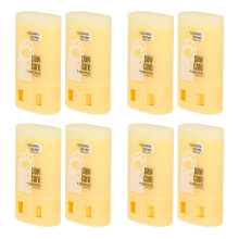 8Pcs Beeswax Pet Paw Balm Khaki Color Dog Cat Foot Moisturizer Cream
