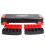 Aerobic Step Plattform, Schwarz-Rot, Höhenverstellbar 1