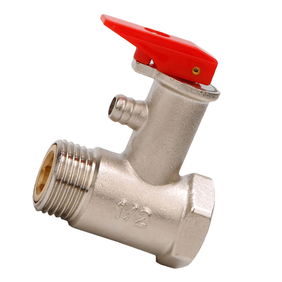 1Pc Golden Air Compressor Safety Relief Valve Brass Pressure Release 3711318827544