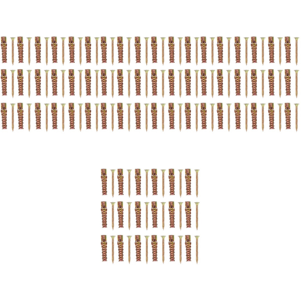 160Sets Rustproof Screws And Anchors For Drywalls And Wood 3711318813899
