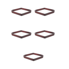 5Pcs Wooden Pool Table Ball Holder with Nine Ball