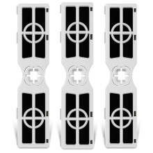 Filtre de réfrigérateur anti-odeurs, durée de vie optimisée pour 6 mois, système de purification d'air à base de charbon pour un air intérieur