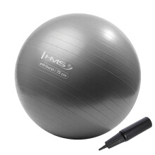 Palla da ginnastica grigia da 75 cm - Anti-scoppio, antiscivolo