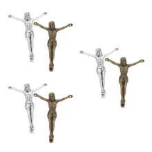 6Stk Christliches Charm Aus Legierung Silber Für Halskette