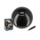 75cm Black Gym Ball - Anti-Burst, Non-Slip Surface 1