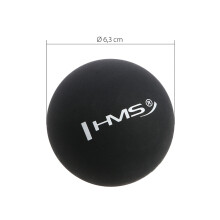 Zwarte massagebal, enkel - HMS